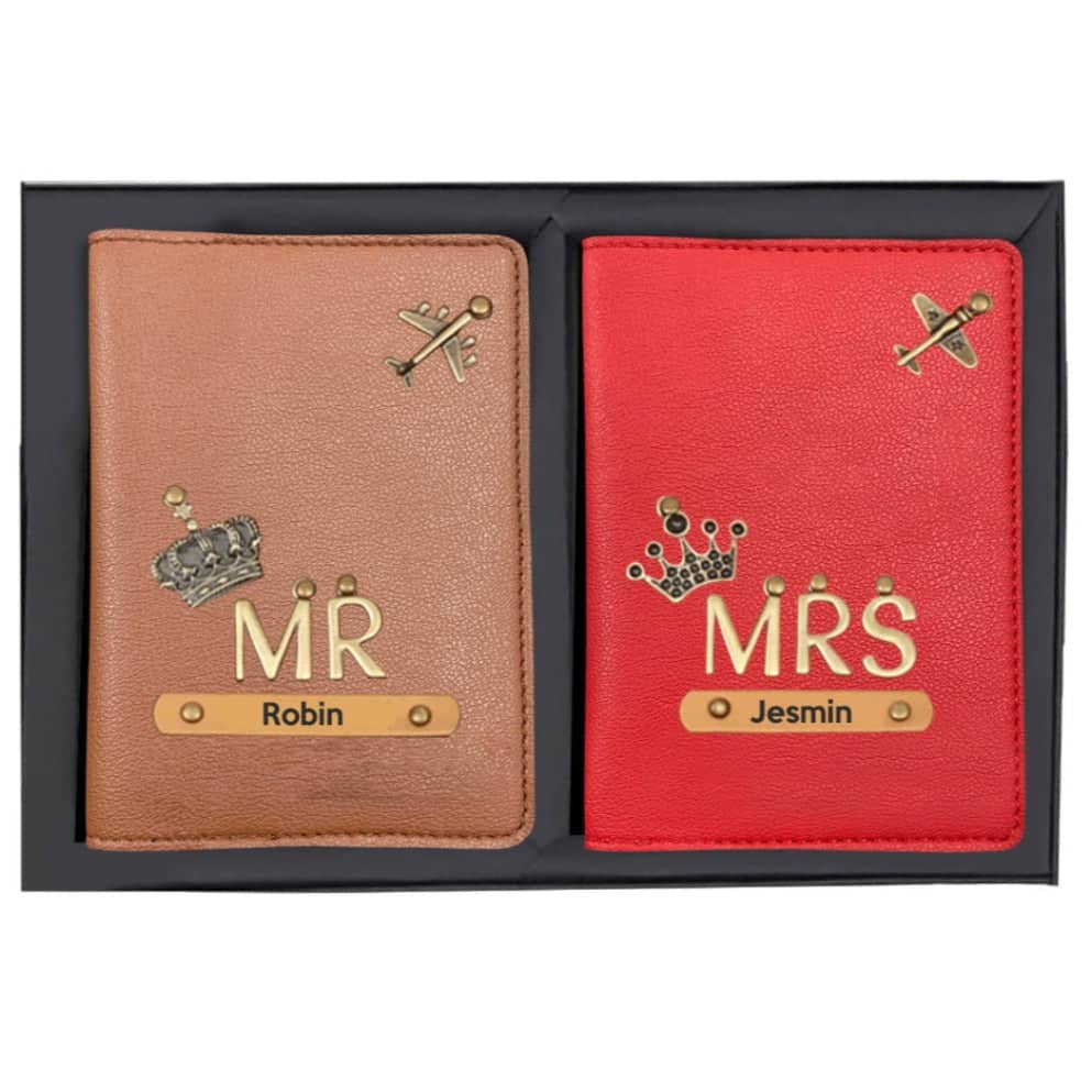 Couple Passport cover - mellowprints