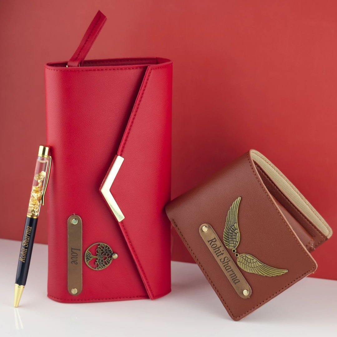 Couple Wallet Purse Combo