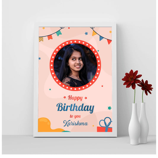 Birthday Photo Frame - mellowprints